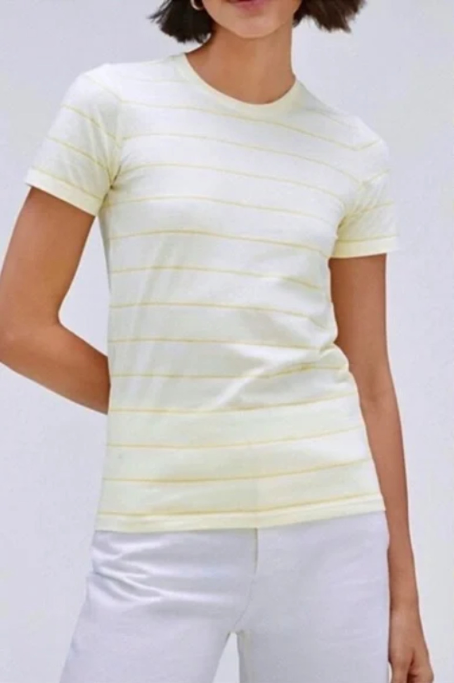 Everlane The Organic Cotton Short Sleeve Crew Tee Sz M